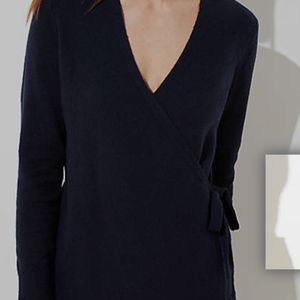 Anne Taylor LOFT Side Tie Wrap Sweater
